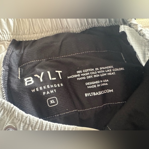 The BYLT Weekender  pant - Gray Size XL - Picture 12 of 16